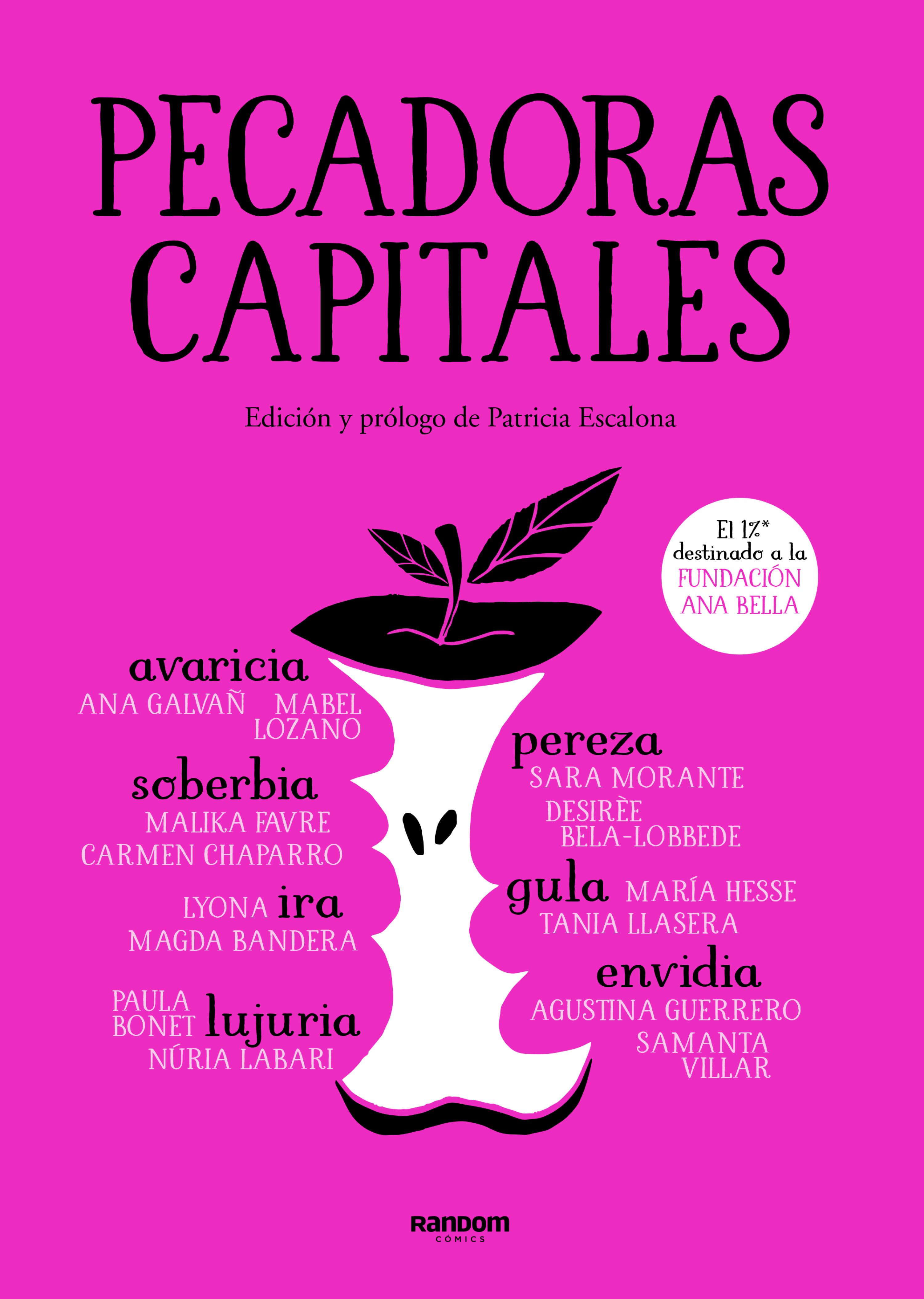 Book cover Pecadoras capitales