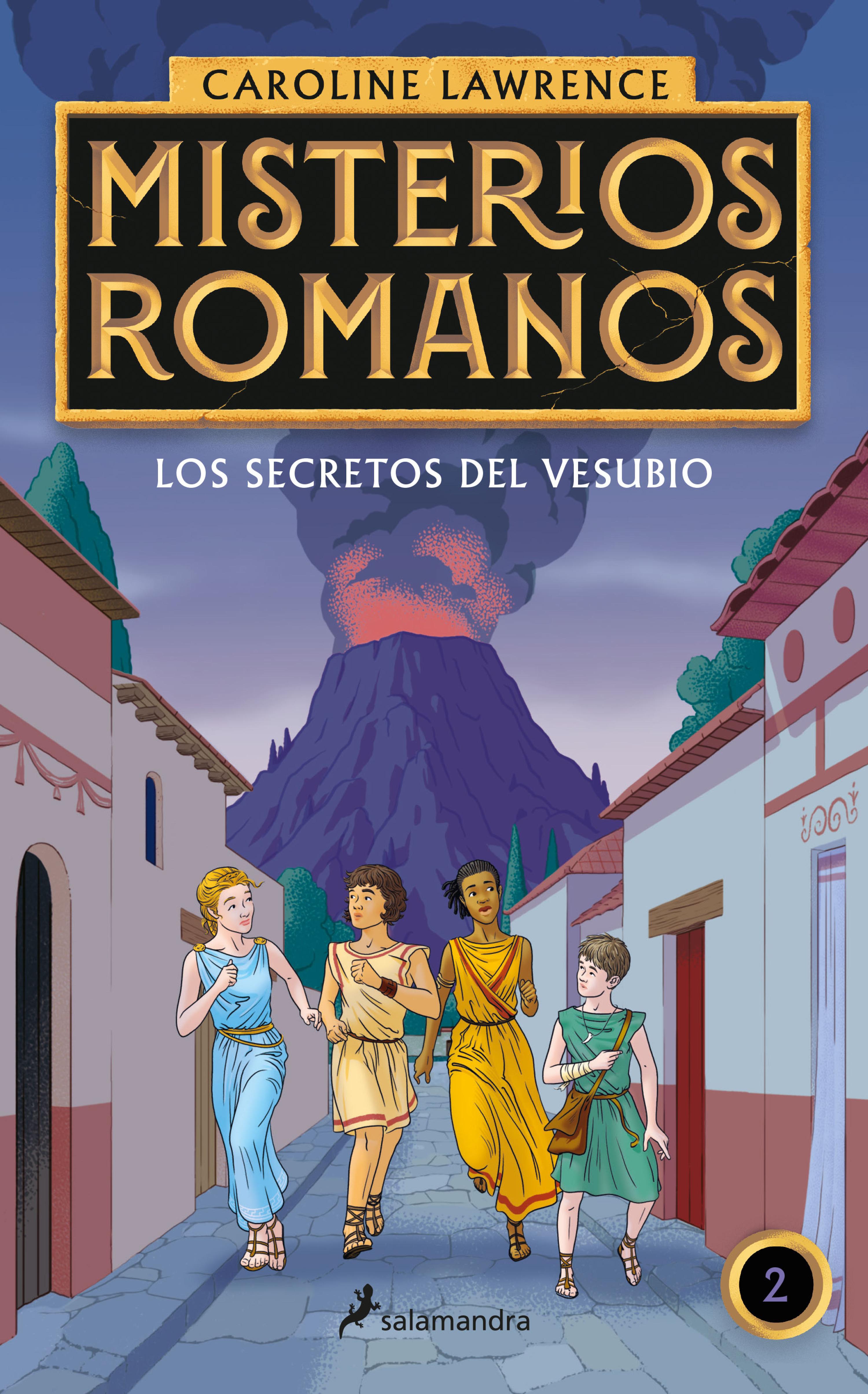 Book cover Los secretos del Vesubio (Misterios romanos 2)