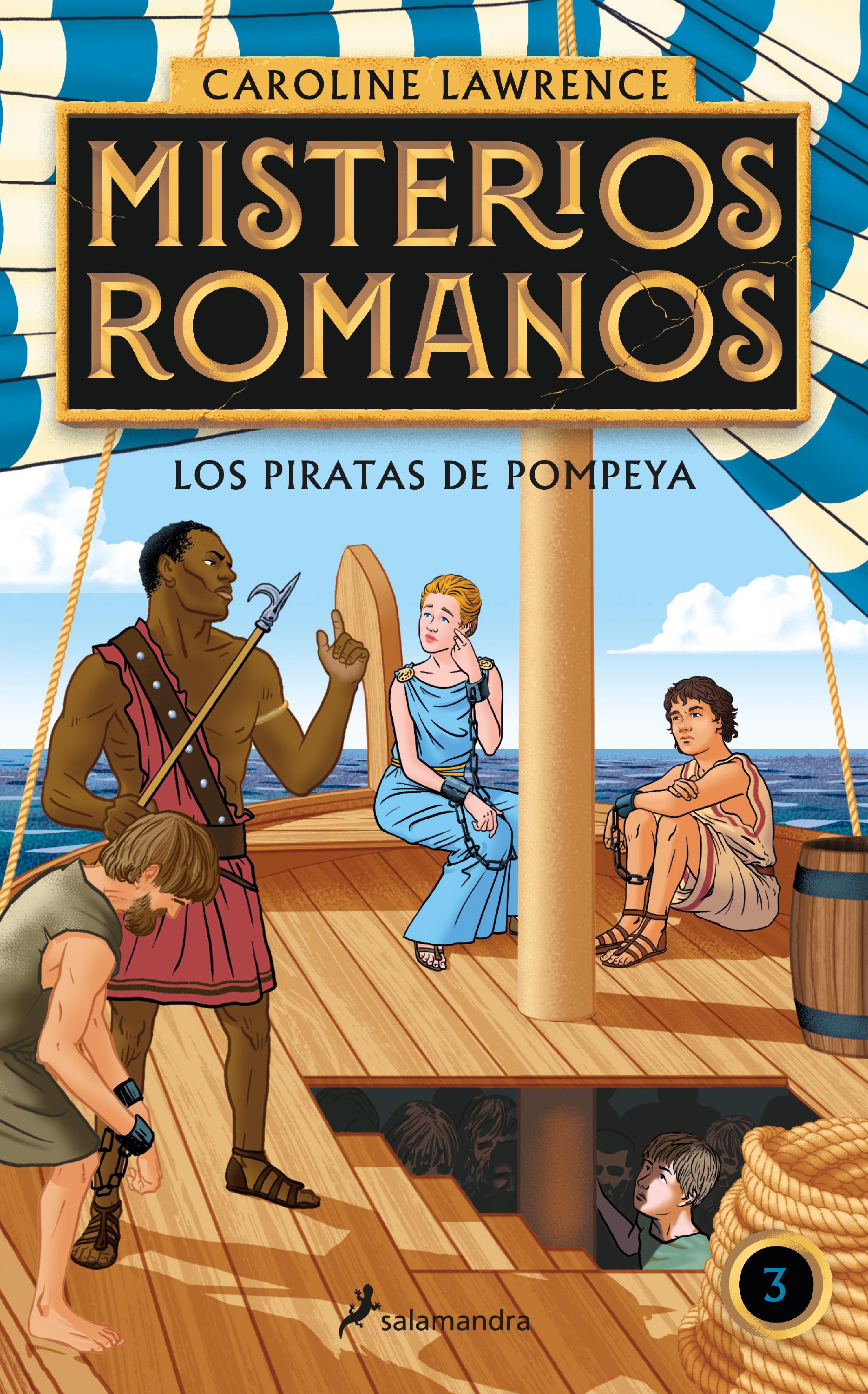 Book cover Los piratas de Pompeya (Misterios romanos 3)