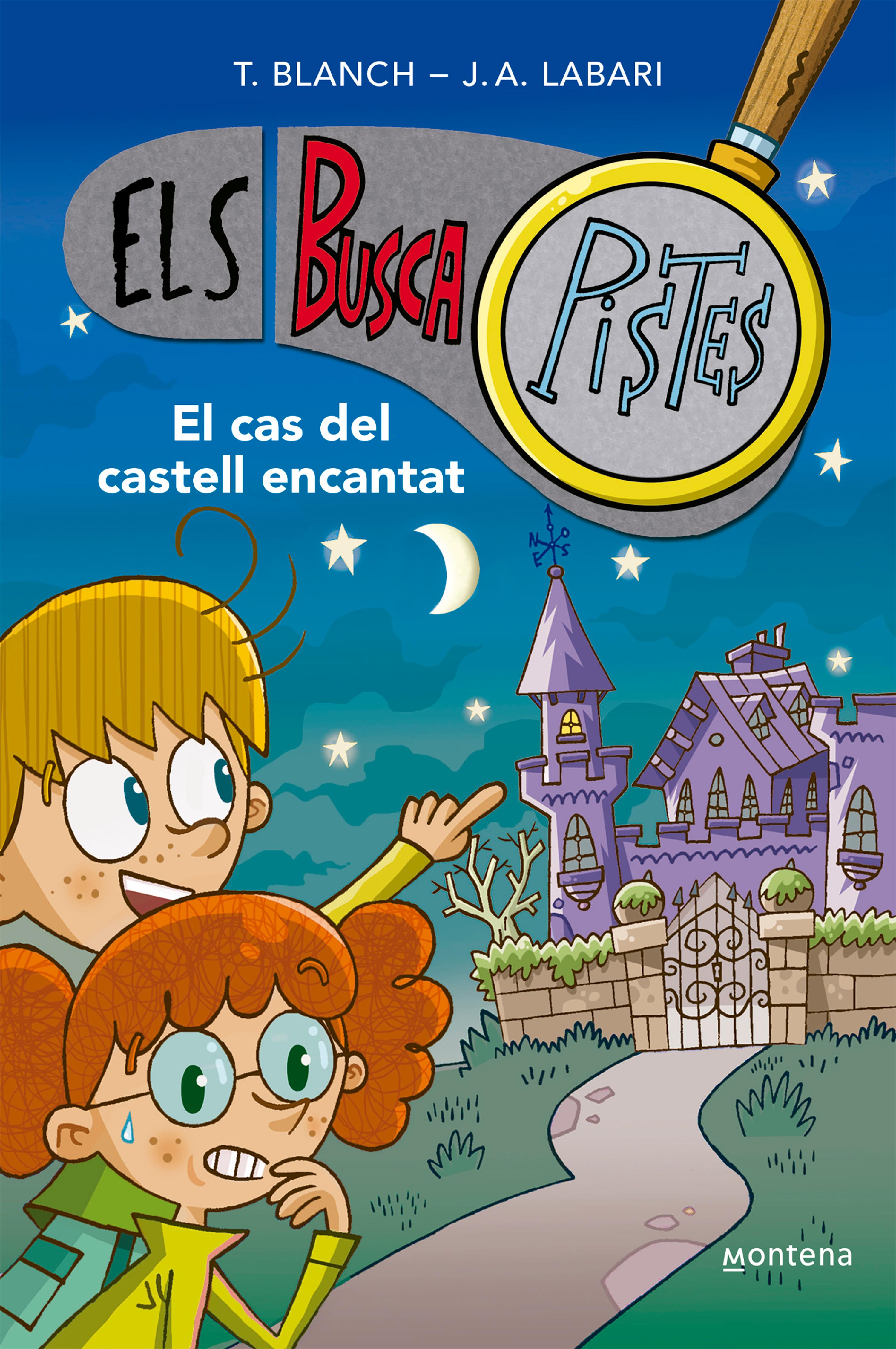 Book cover Els BuscaPistes 1 - El cas del castell encantat