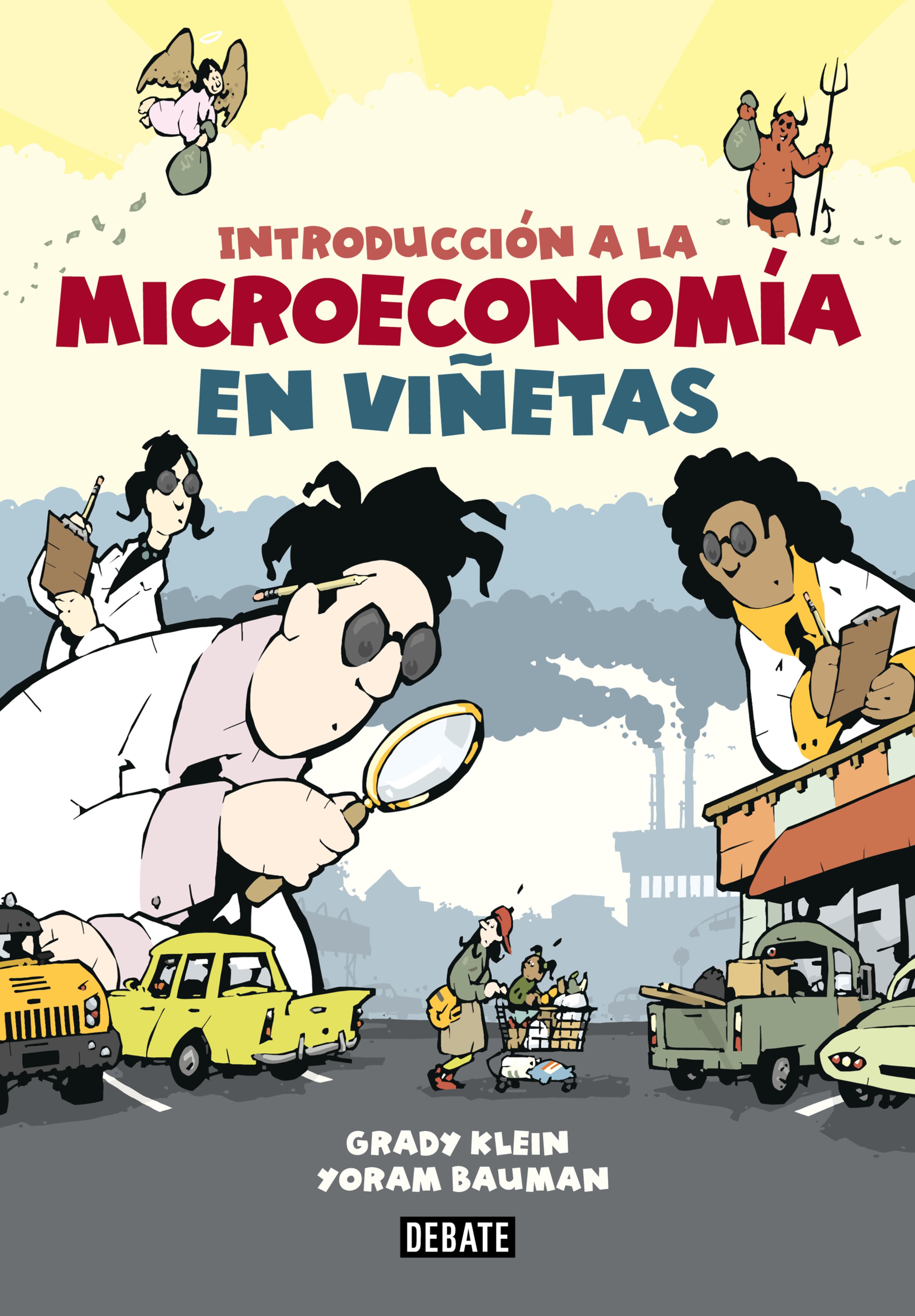 Book cover Introducción a la microeconomía en viñetas