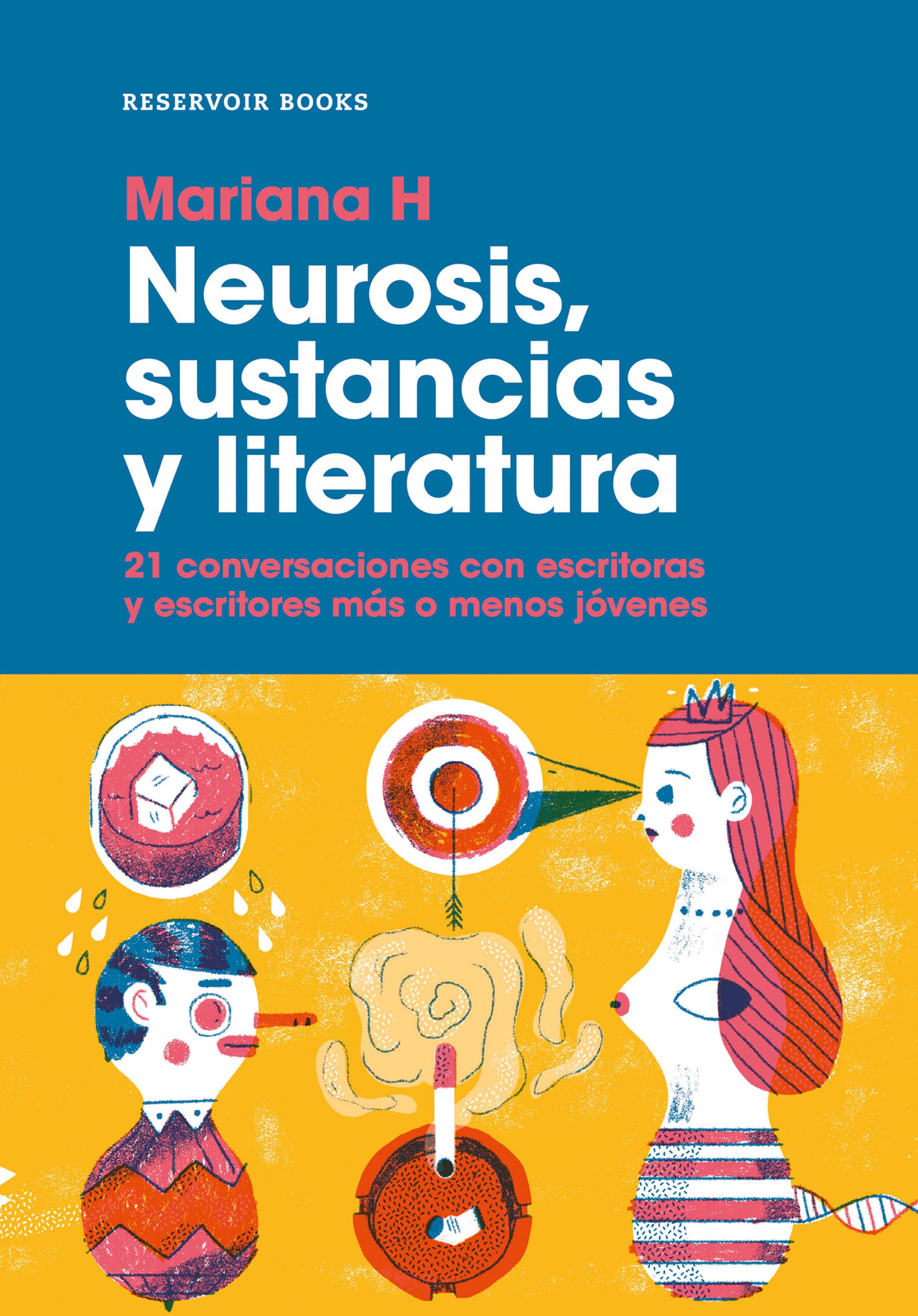 Book cover Neurosis, sustancias y literatura