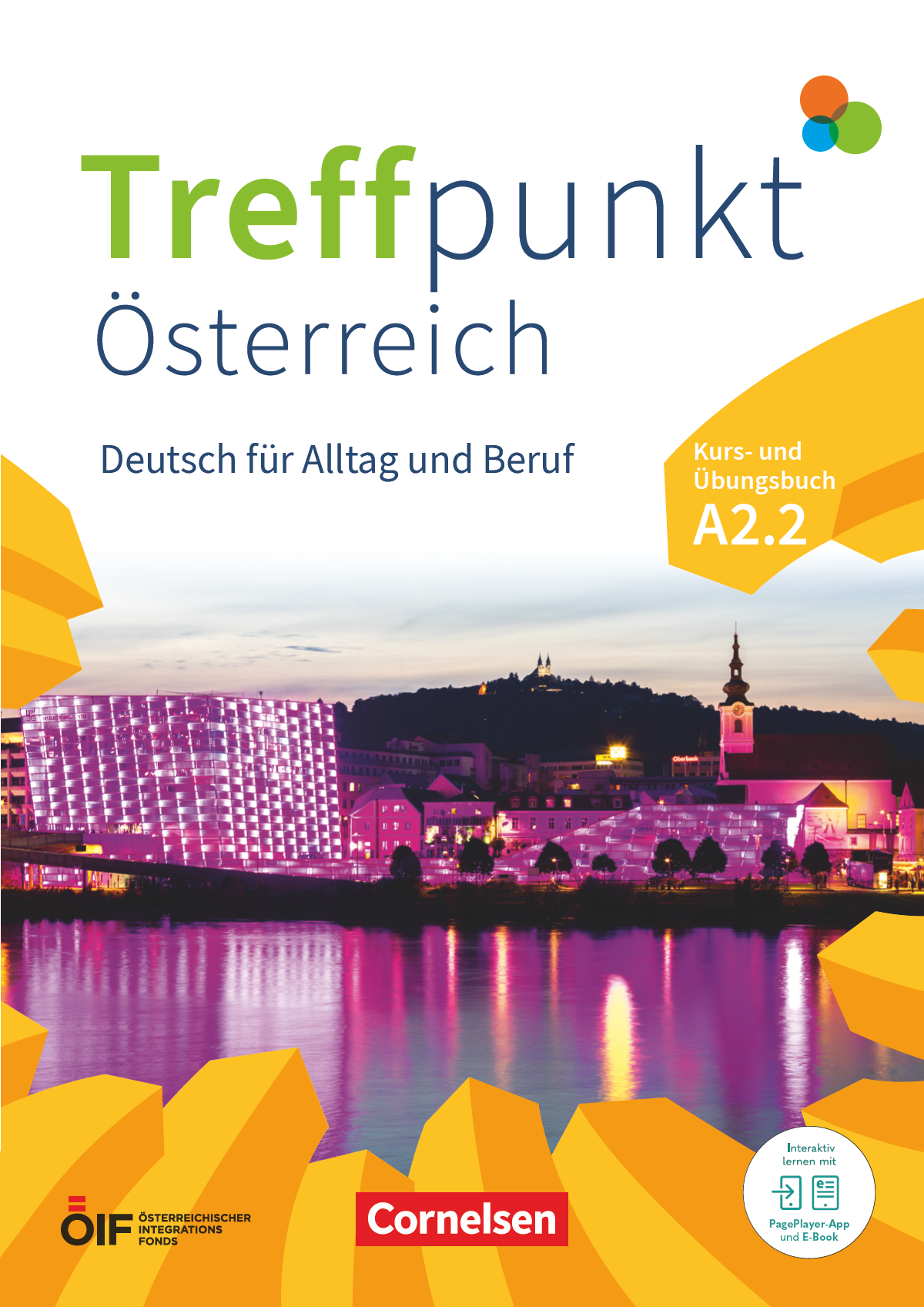 Book cover Treffpunkt Österreich A2.2 Kurs- und Übungsbuch