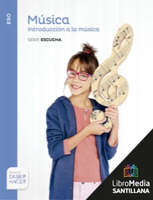 Book cover LM PLAT Alumno Música Introducción a la música Escucha Saber Hacer