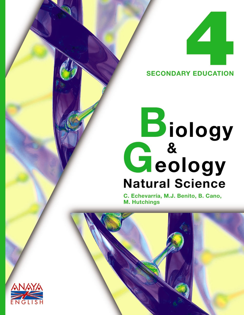 Book cover Biology and Geology 4º ESO Anaya + Digital