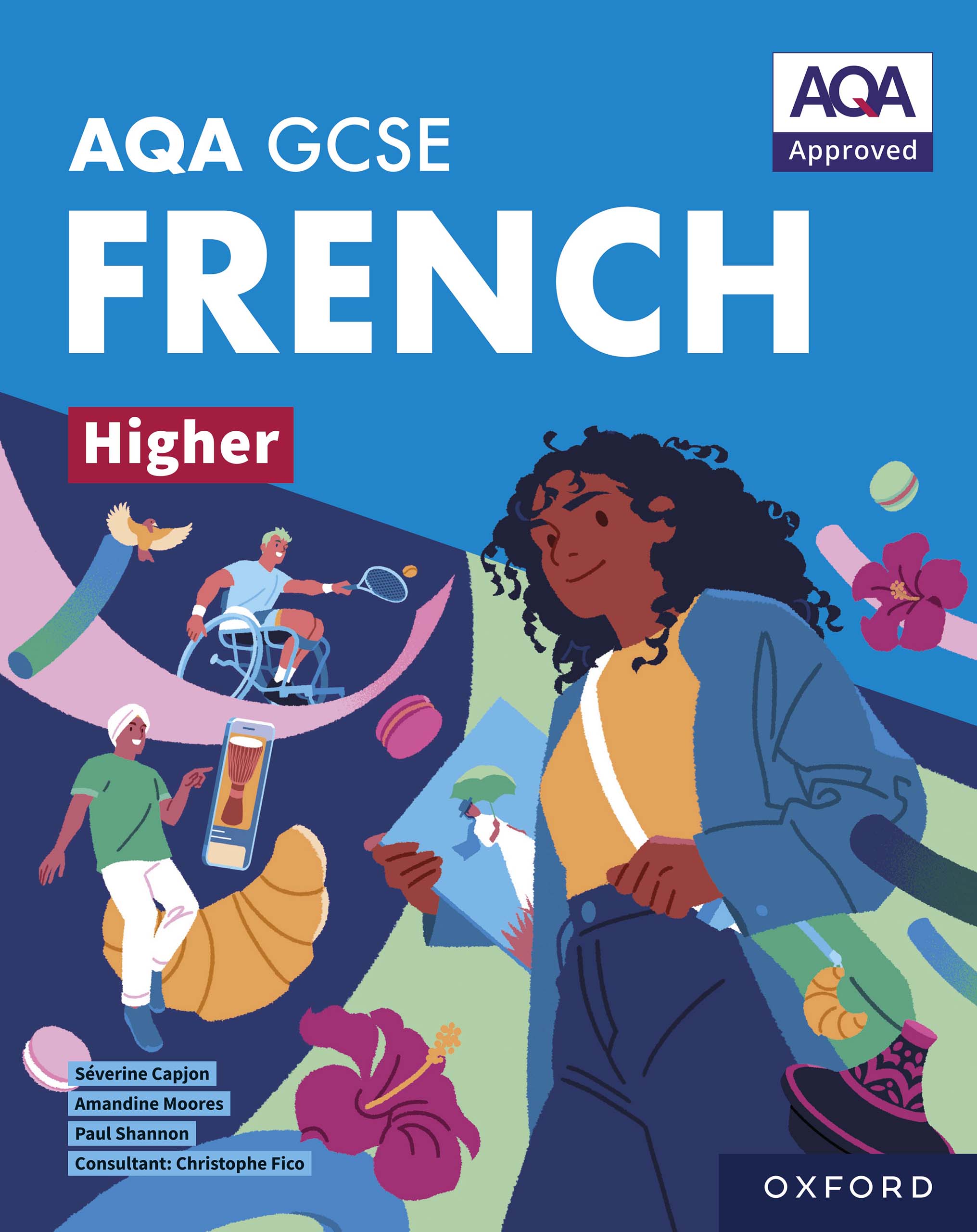 Book cover AQA GCSE French Higher: AQA GCSE French Higher Student Book ebook edition