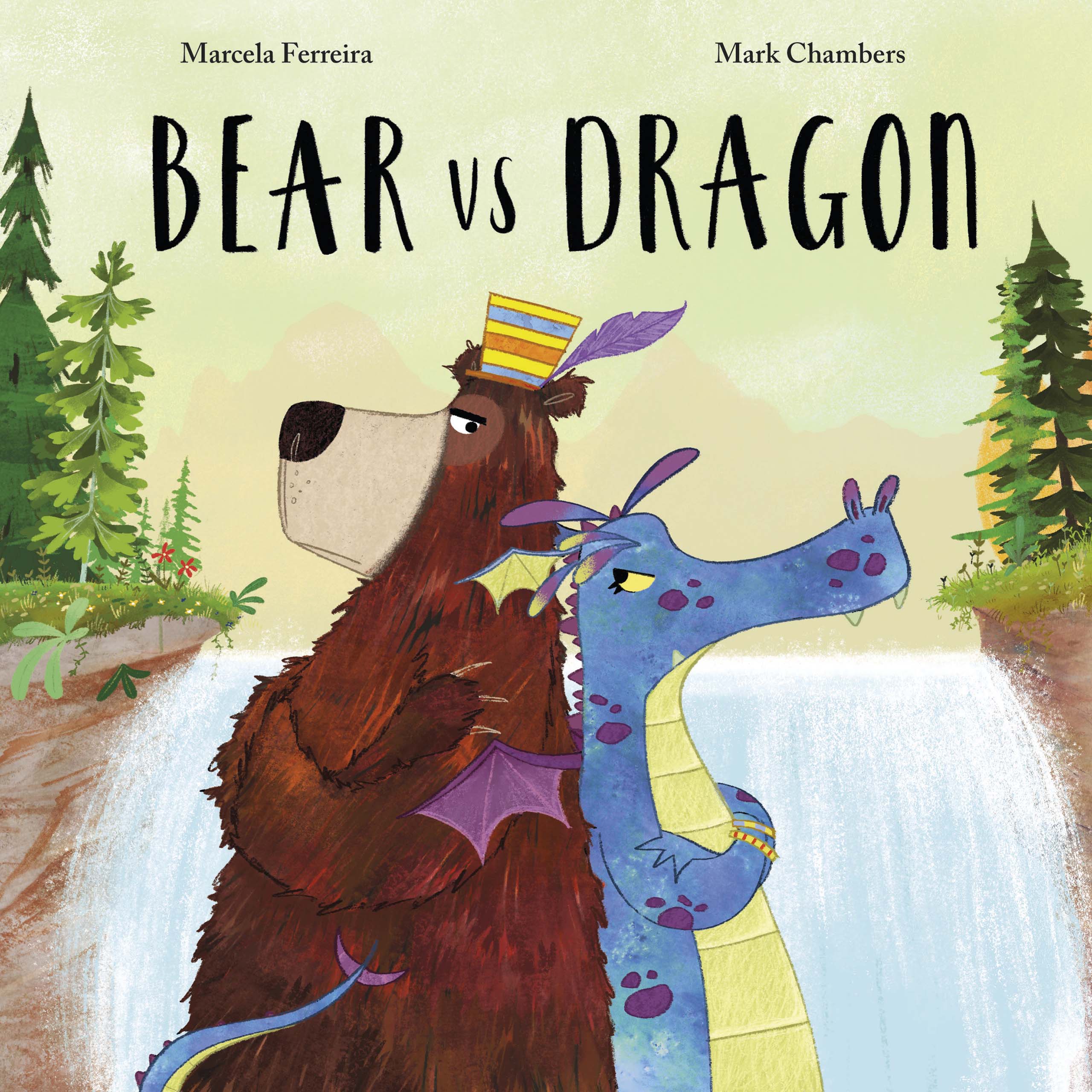 Book cover Bear vs Dragon