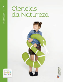 Book cover LC PLAT Alumno Ciencias da Natureza 1 Primaria Saber Facer Obradoiro