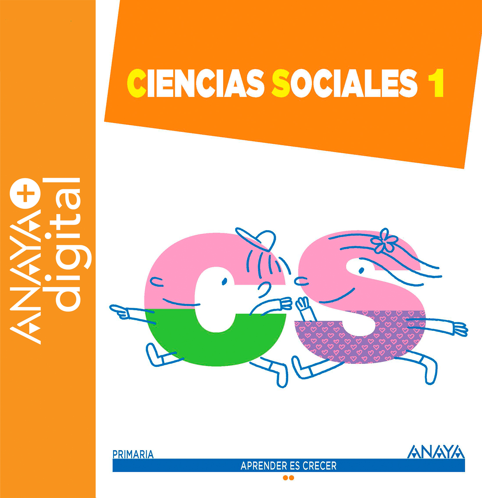 Book cover Ciencias Sociales 1 Anaya + Digital