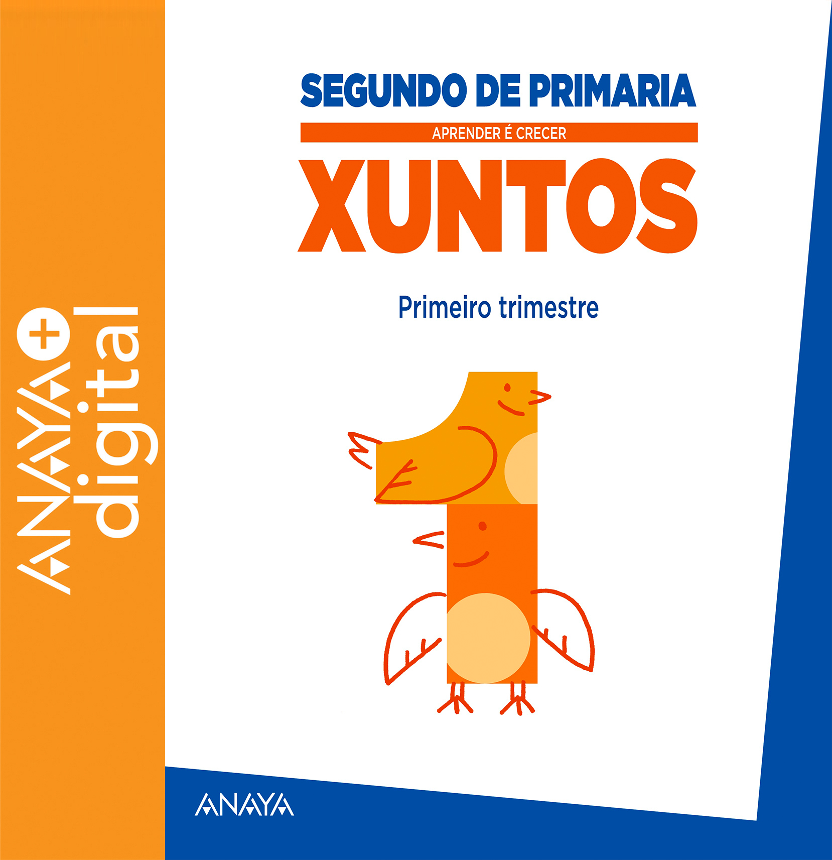 Portada del Libro Aprender é crecer xuntos. 2º. 1er Trimestre