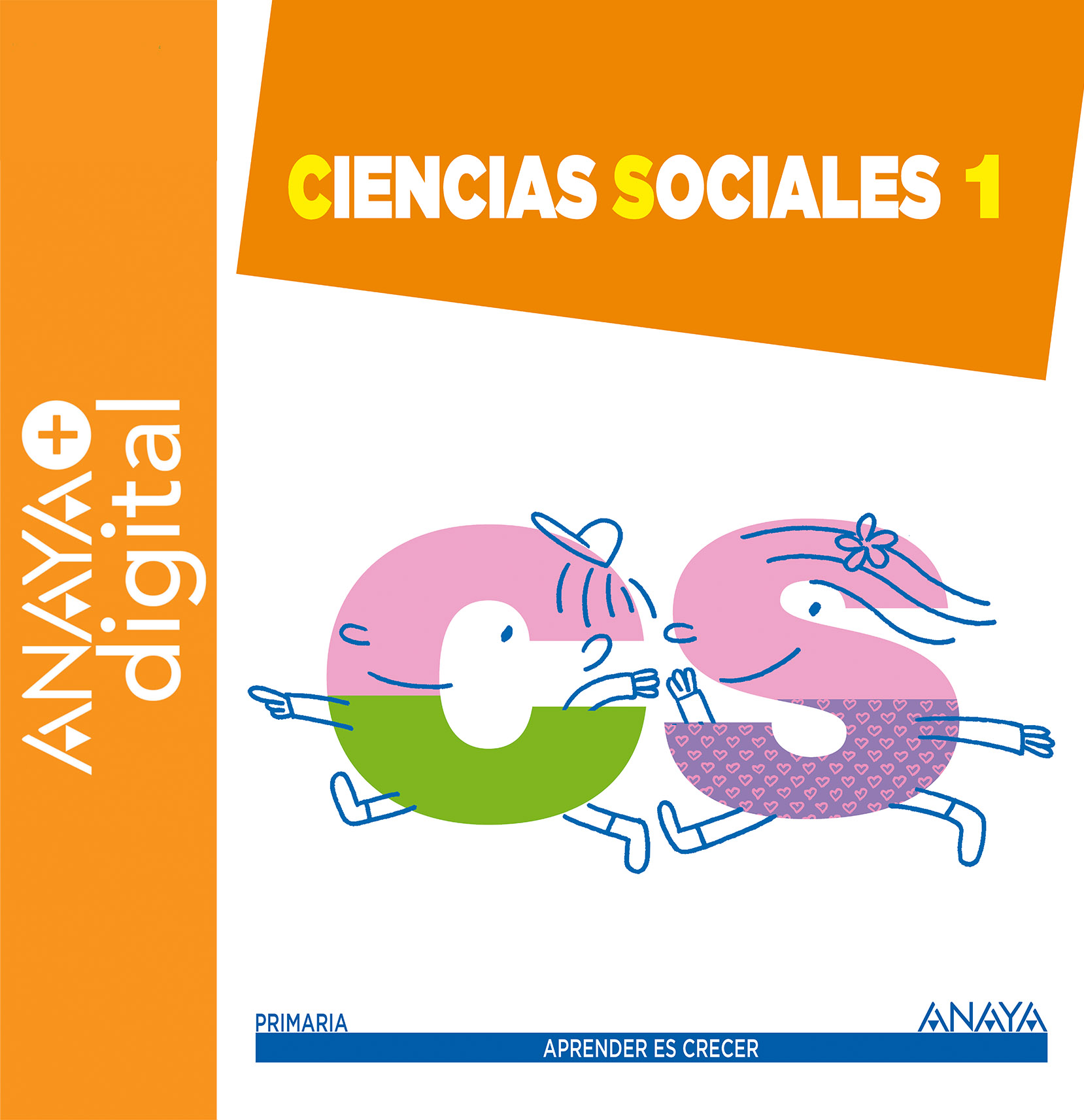 Book cover Ciencias Sociales 1º ANAYA + Digital