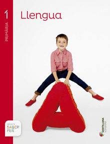 Book cover LC PLAT Alumne Llengua 1 Primària Saber Fer Voramar