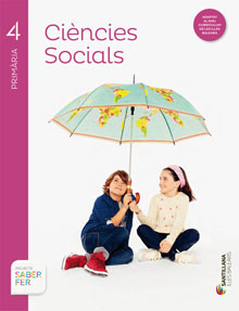 Book cover LM PLAT Alumne Ciències Socials 4 Primària Saber Fer Illes Balears