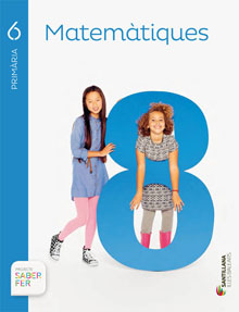 Book cover LM PLAT Alumne Matemàtiques 6 Primària Saber Fer Illes Balears