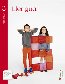 Book cover LM PLAT Alumne Llengua 3 Primària Saber Fer Voramar