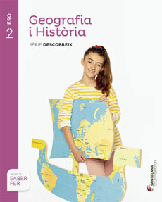 Book cover LM PLAT Alumne Geografia i Història 2 ESO Saber Fer Grup Promotor