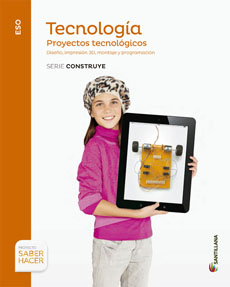 Book cover LM PLAT Alumno Tecnología Proyectos tecnológicos Construye Saber Hacer