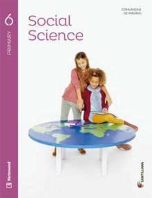 Book cover LM PLAT Student Social Science Comunidad de Madrid 6 Primary