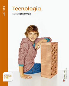 Book cover LM PLAT Alumne Tecnologies I Construeix 1 ESO Saber Fer Grup Promotor