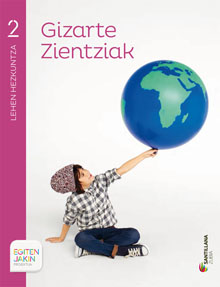 Book cover LC PLAT Ikaslea Gizarte Zientziak 2 Lehen Hezkuntza Egiten Jakin proiektua Zubia