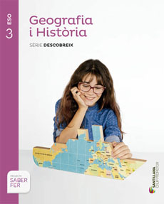 Book cover LM PLAT Alumne Geografia i Història Descobreix 3 ESO Saber Fer Grup Promotor