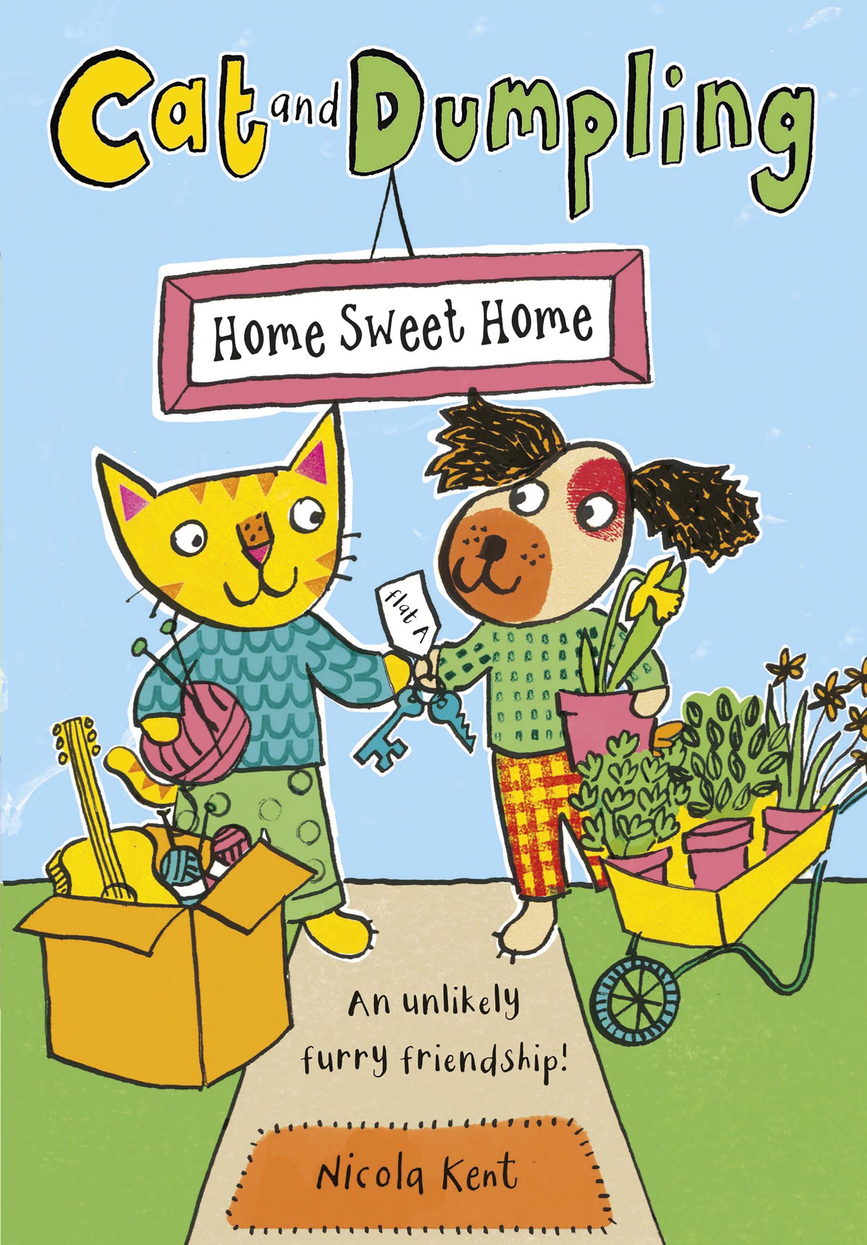 Book cover Cat and Dumpling: Home Sweet Home