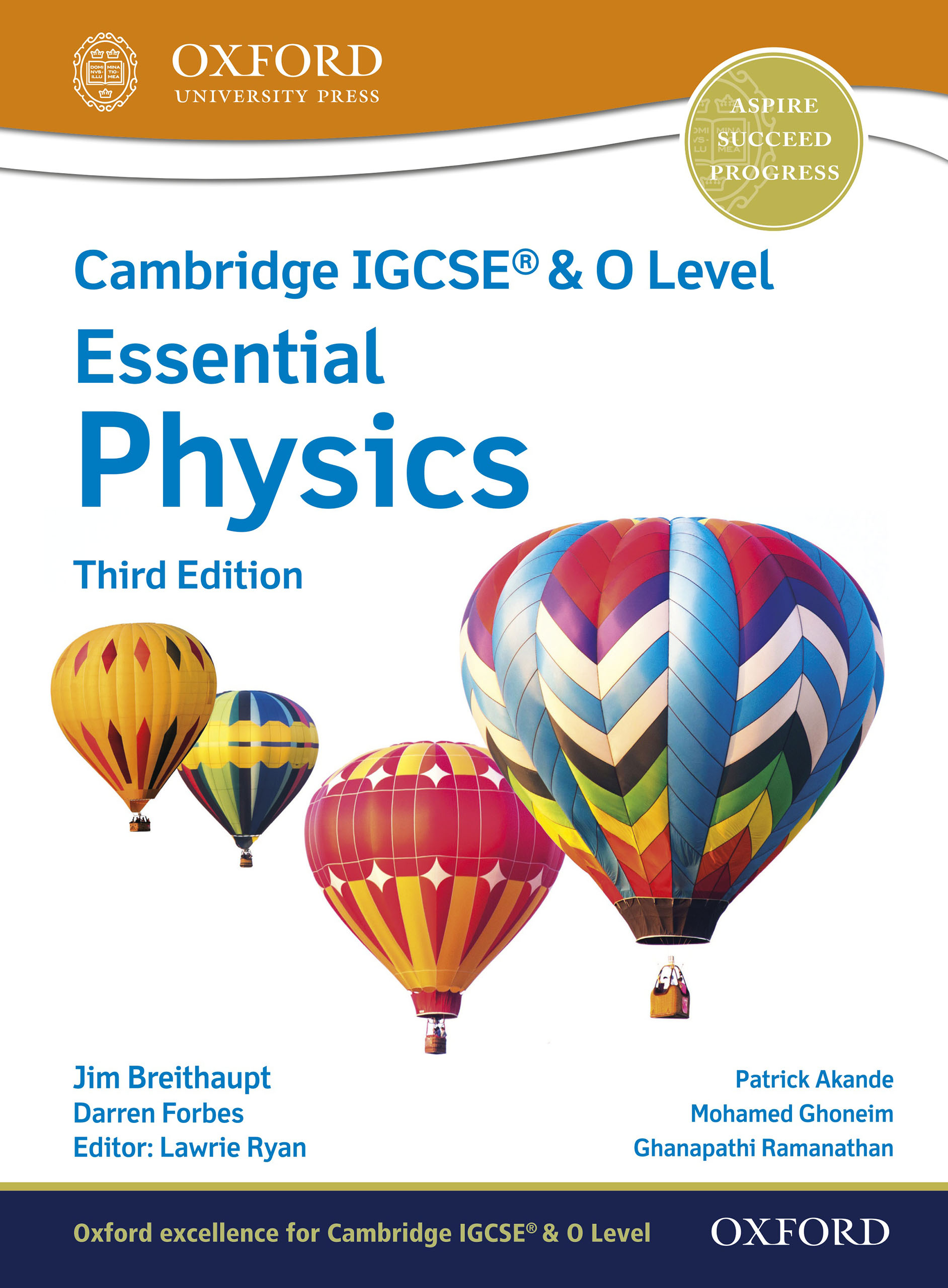Book cover Cambridge IGCSE® & O Level Essential Physics: Student Book (Third Edition)