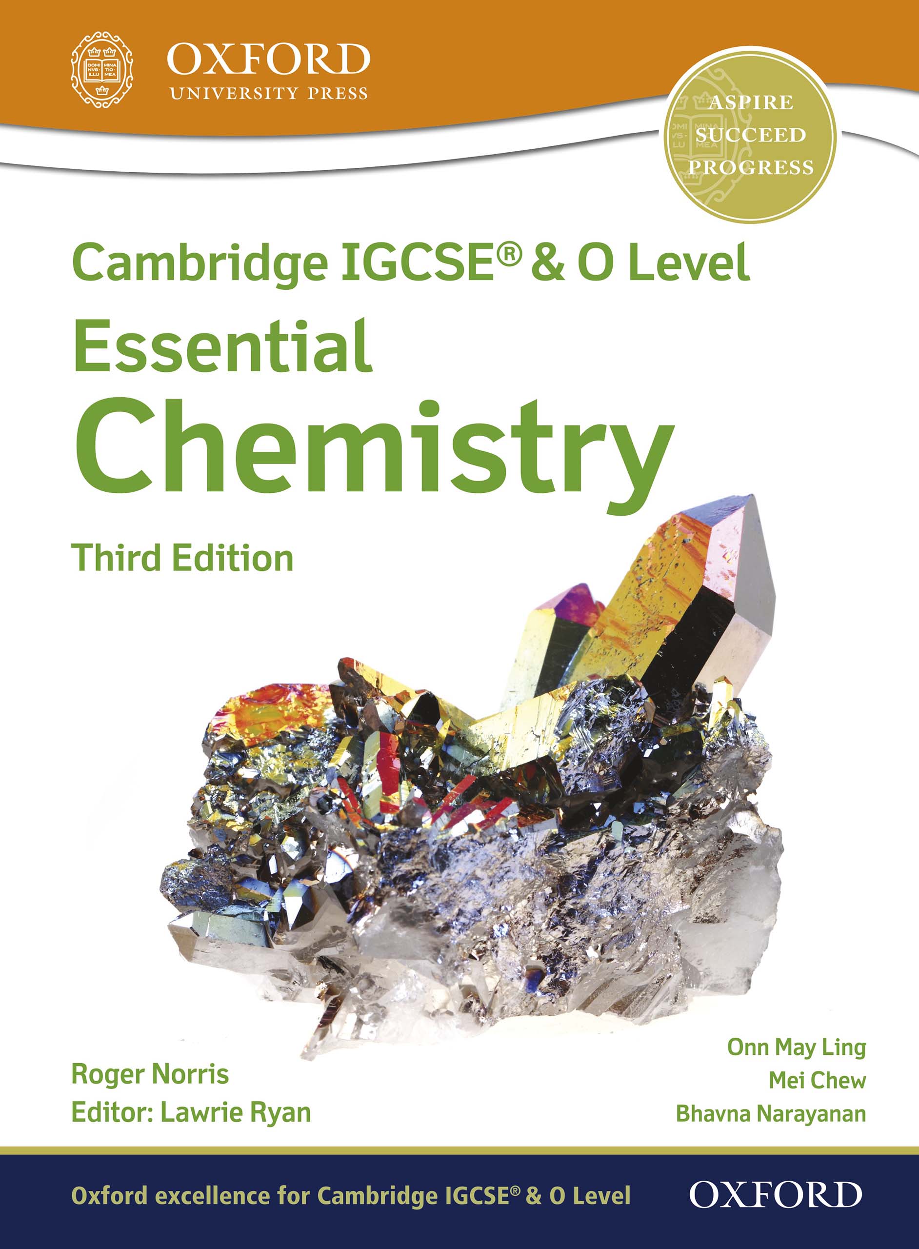 Book cover Cambridge IGCSEÂ® & O Level Essential Chemistry: Student Book Third Edition