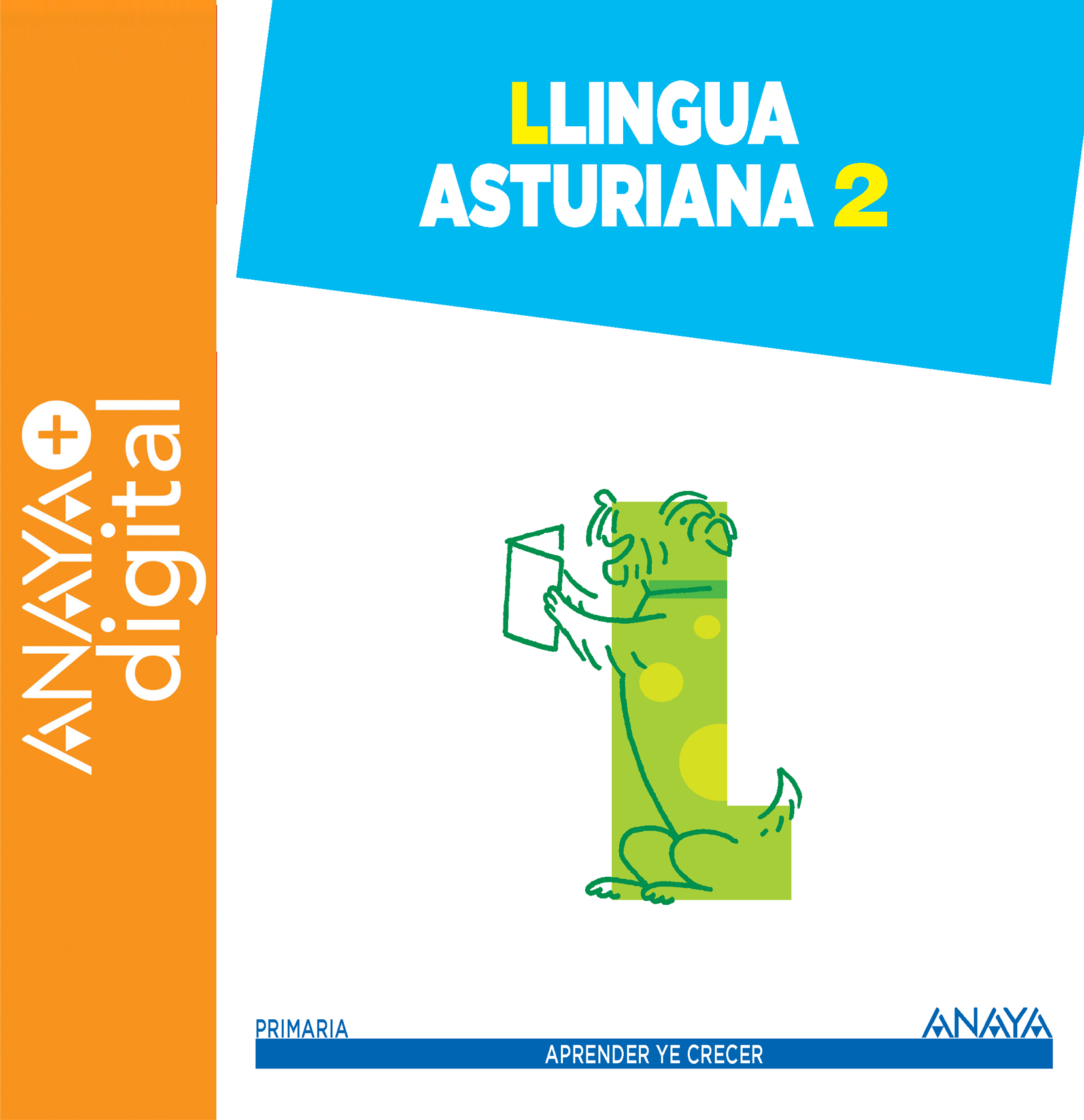 Book cover Llingua 2º Asturias ANAYA + Digital