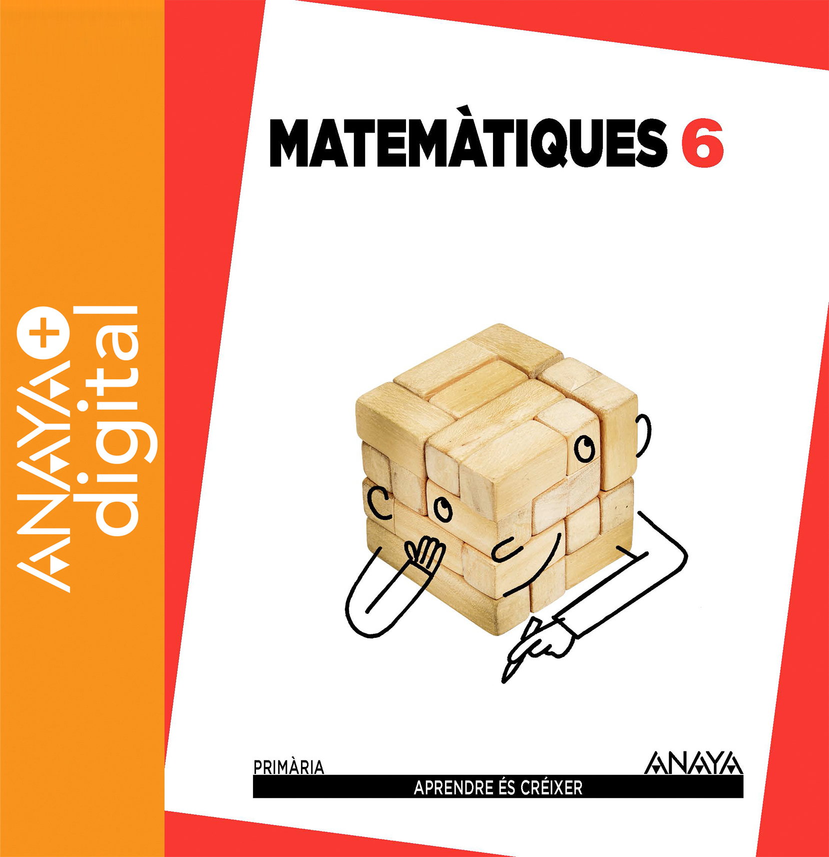 Portada del Libro Matemàtiques 6º ANAYA + Digital