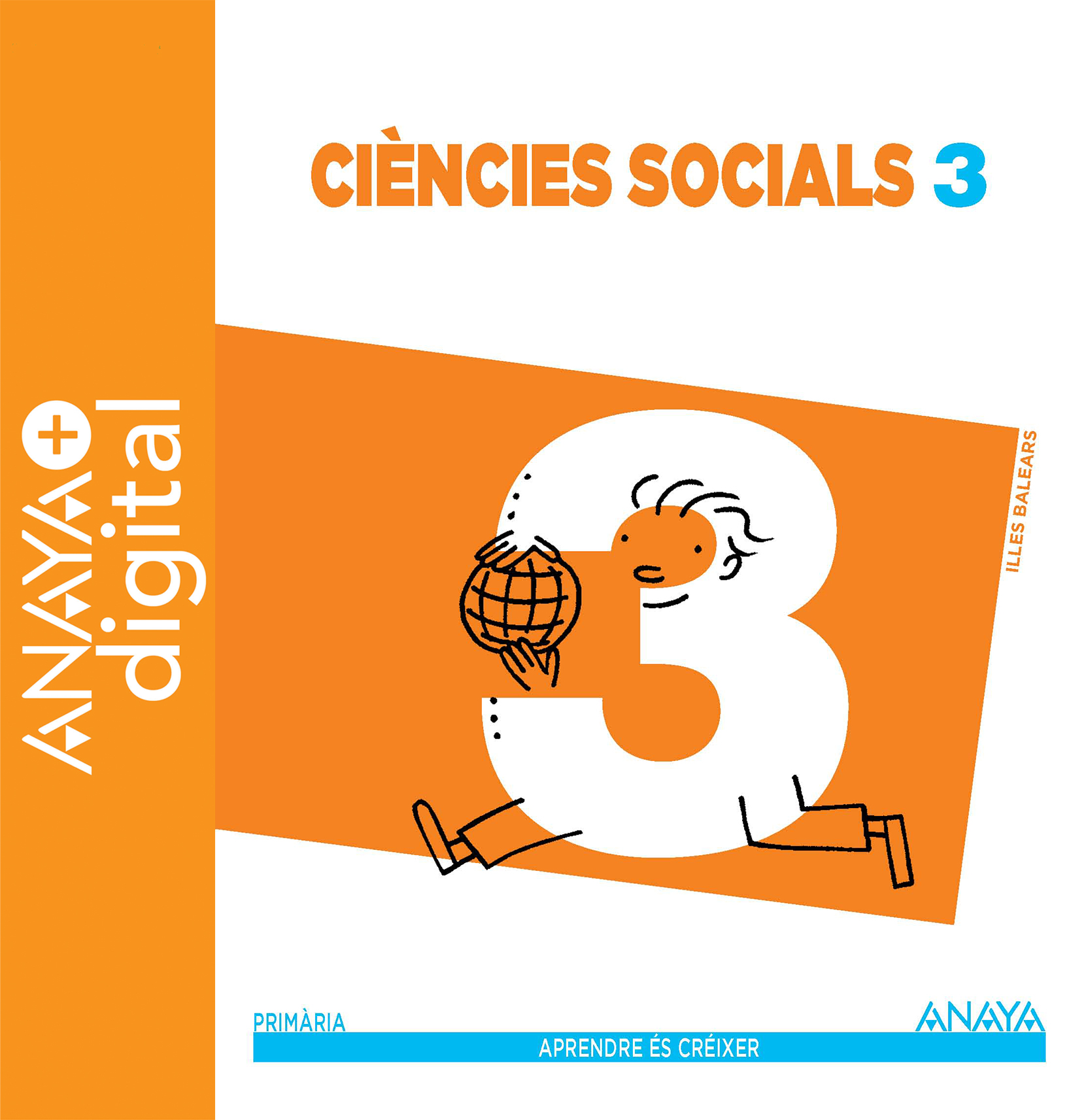 Book cover Ciències Socials 3º Balears ANAYA + Digital