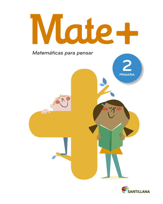 Book cover LC PLAT Alumno Mate+ 2 Primaria Saber Hacer