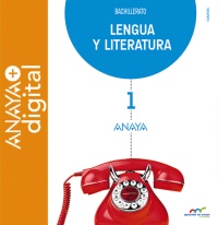 Portada del Libro Lengua Castellana y Literatura 1. Bachillerato. Anaya + Digital