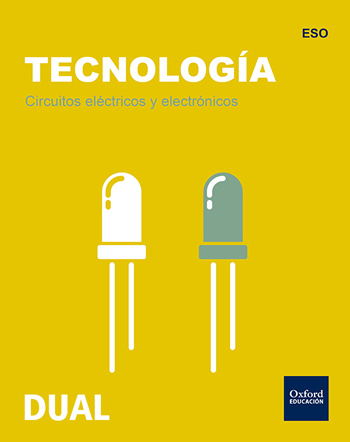 Book cover Circuitos eléctricos y electrónicos. Tecnología. DUAL