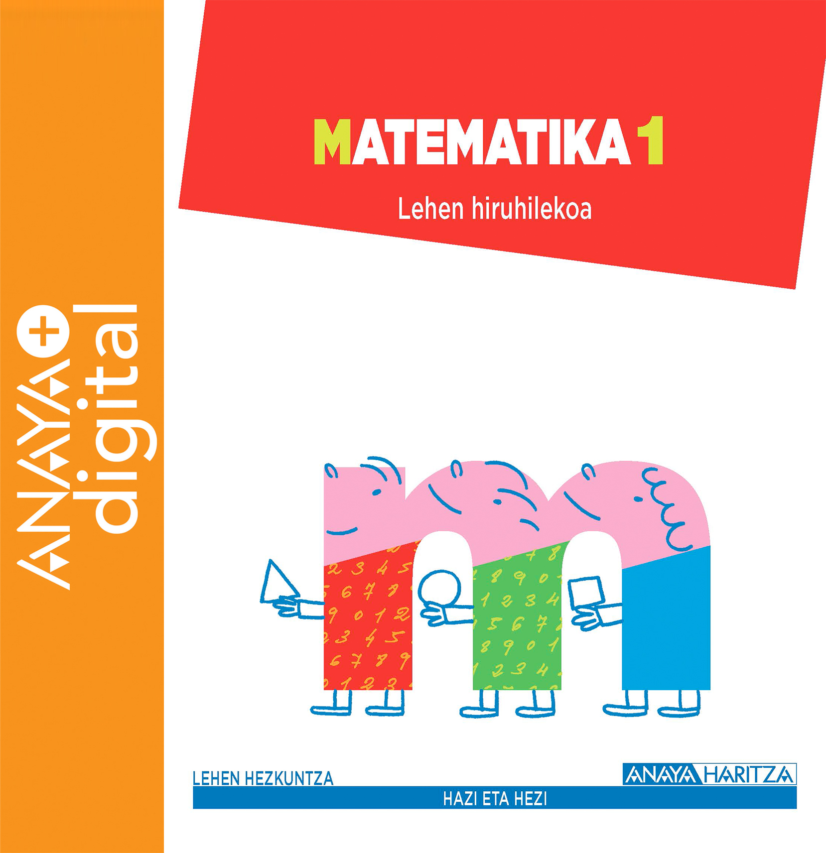 Book cover Matematika 1º ANAYA + Digital