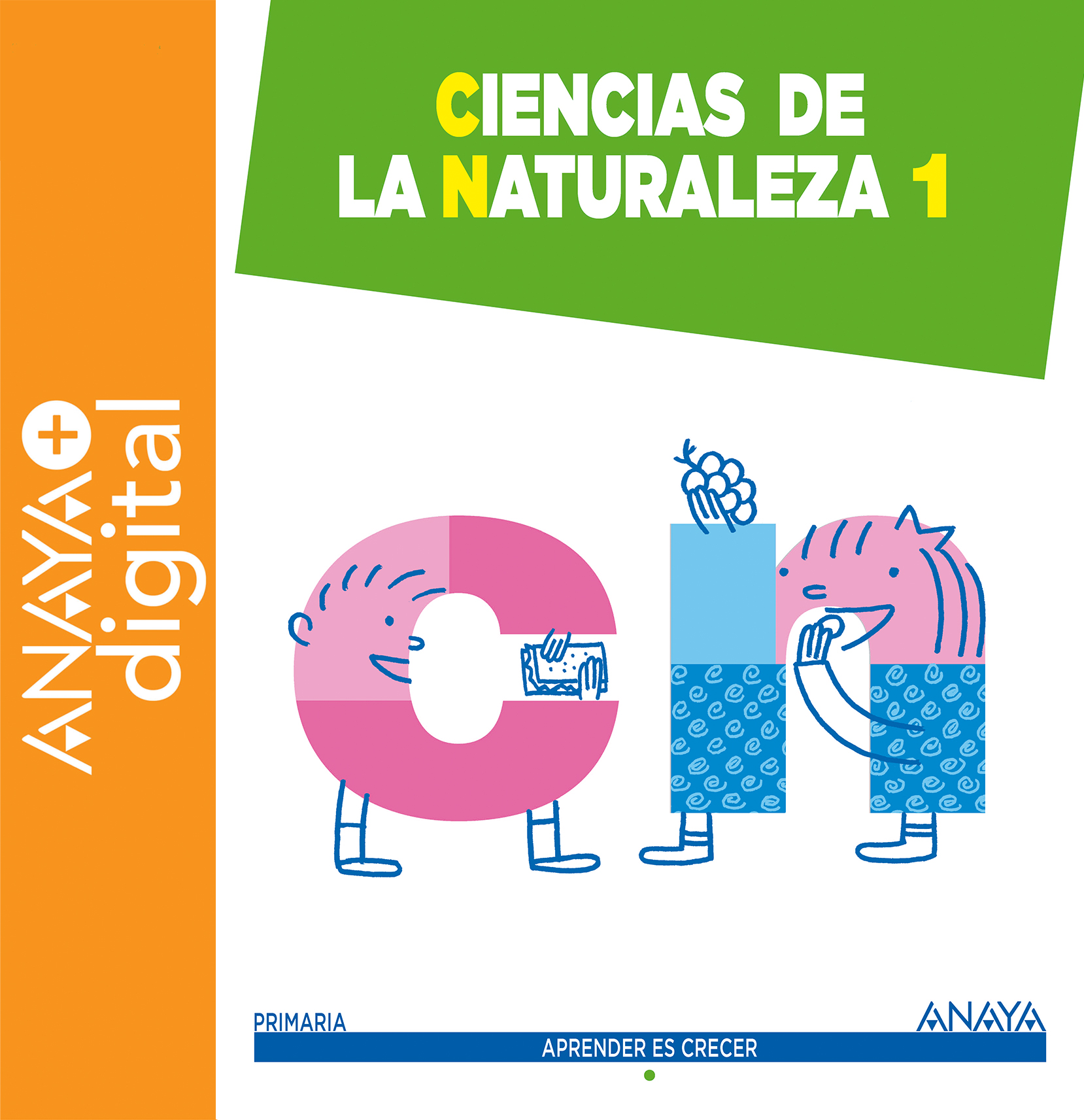 Book cover Ciencias de la Naturaleza 1º ANAYA + Digital