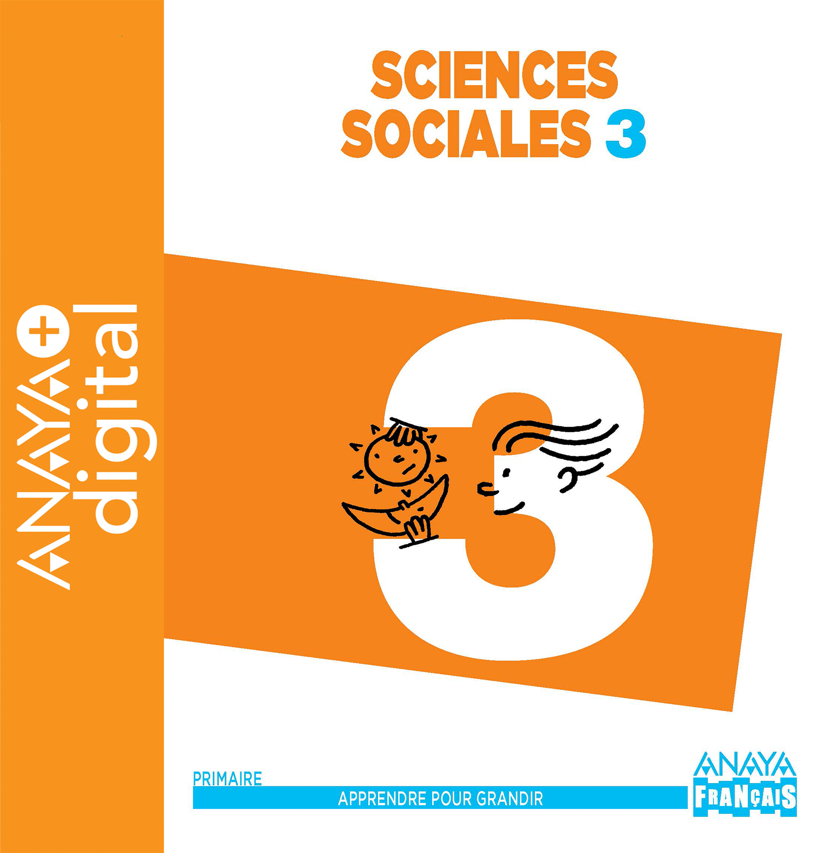 Book cover Sciences Sociales 3º ANAYA + Digital