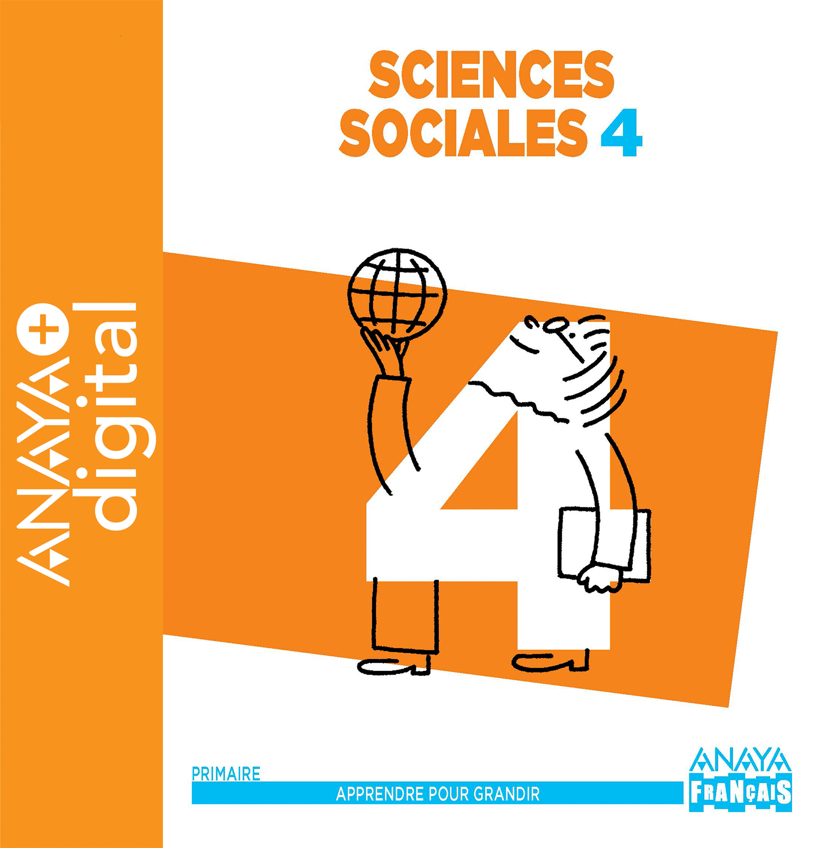 Book cover Sciences Sociales 4º ANAYA + Digital