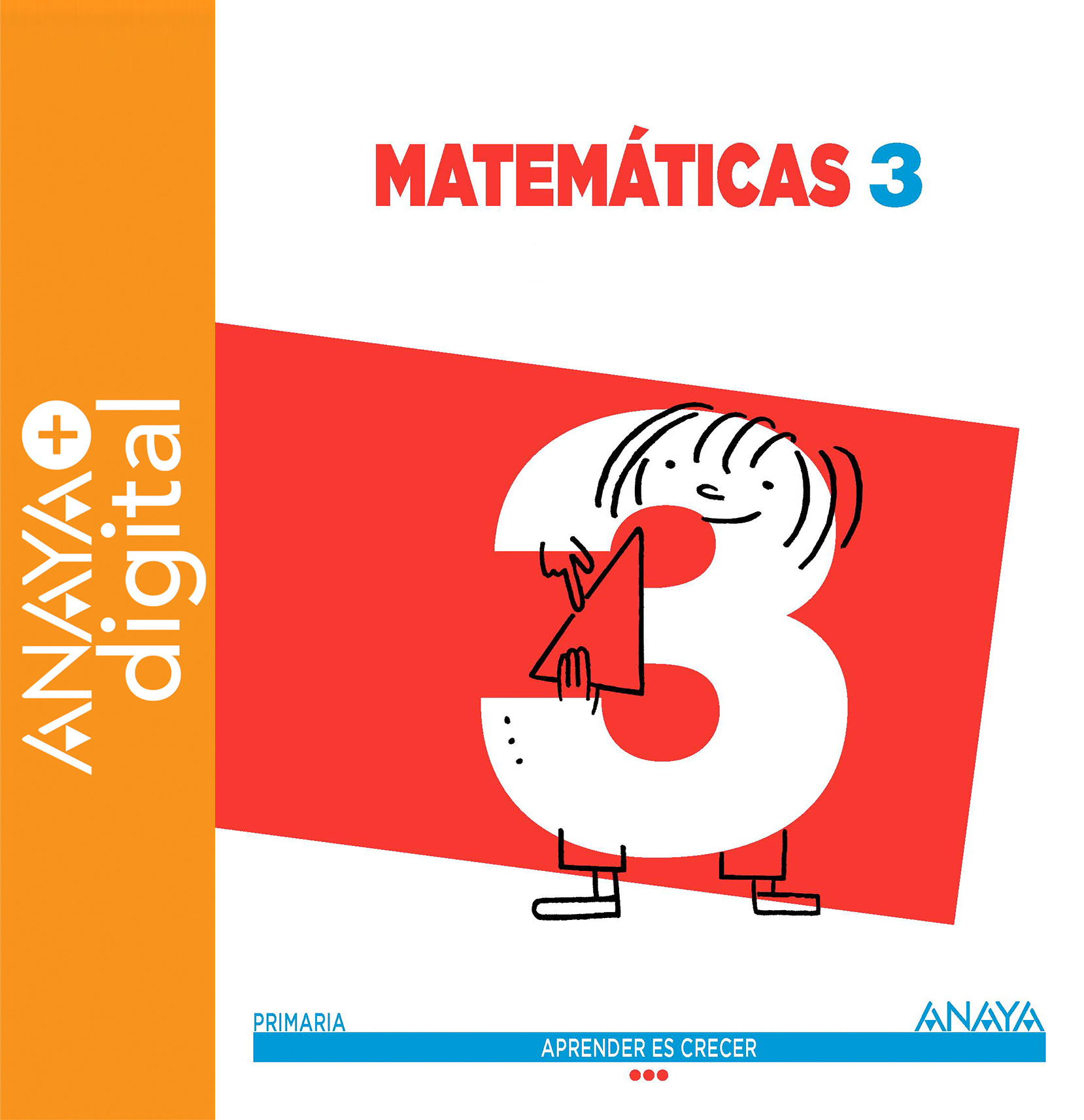 Book cover Matemáticas 3º ANAYA + Digital