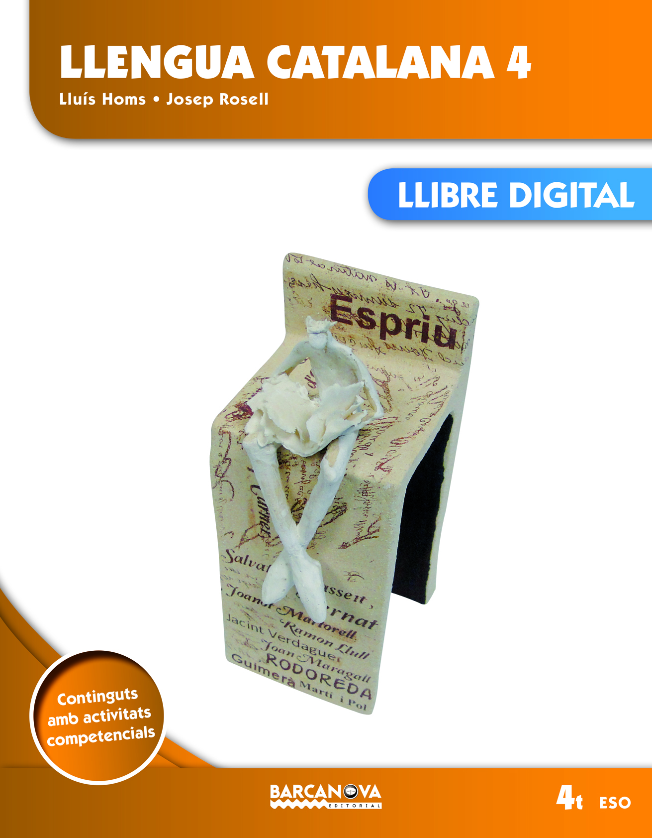 Book cover Llengua catalana. 4t ESO