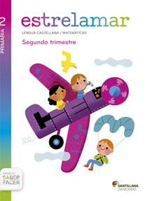 Book cover LC PLAT Alumno Estrelamar 2 Primaria segundo trimestre Saber Facer Obradoiro