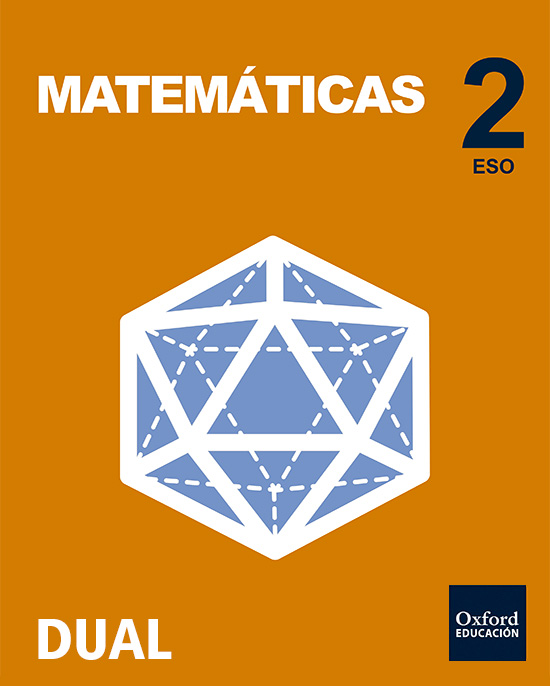 Book cover Matemáticas 2.º ESO DUAL