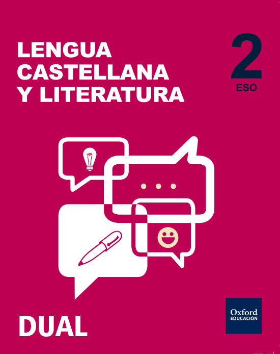 Book cover Lengua castellana y Literatura 2.º ESO DUAL