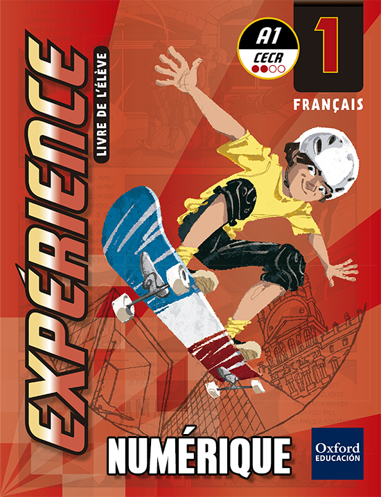 Book cover Expérience 1, Livre de l'élève NUMÉRIQUE