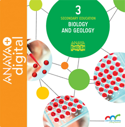 Book cover Biology and Geology 3. Secondary. Anaya + digital