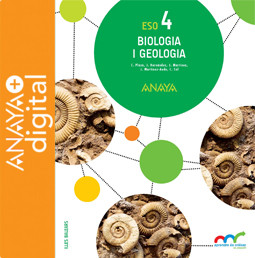 Portada del llibre Biologia i Geologia 4. ESO. Anaya + digital