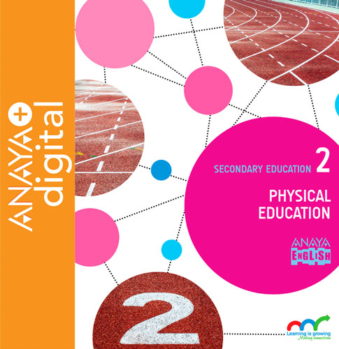 Book cover Physical education 2. Secondary. Anaya + digital