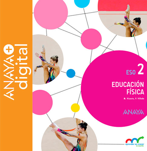 Portada del Libro Educación Física 2. ESO. Anaya + digital