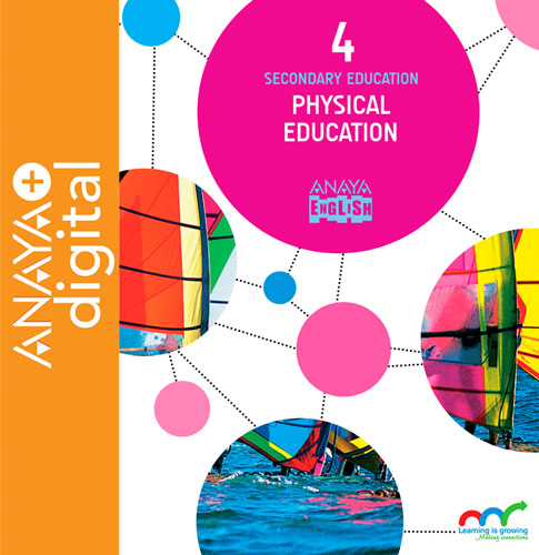 Book cover Physical Education 4. Secondary. Anaya + digital