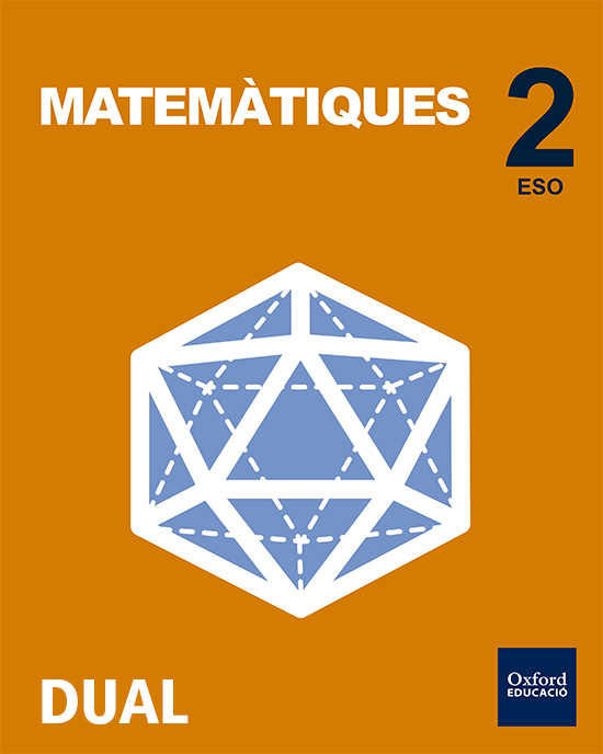 Book cover Matemàtiques 2n ESO DUAL